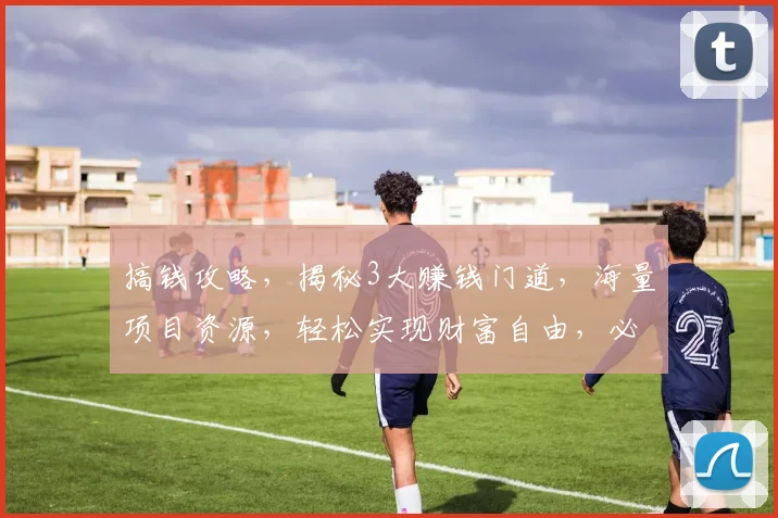 搞钱攻略，揭秘3大赚钱门道，海量项目资源，轻松实现财富自由，必看